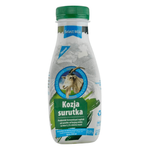 Kozja surutka SELECT MILK probio fit natur 350ml 0