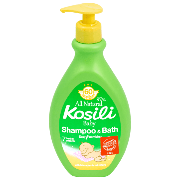 Kupka i šampon KOSILI all natural 2u1 400ml 0