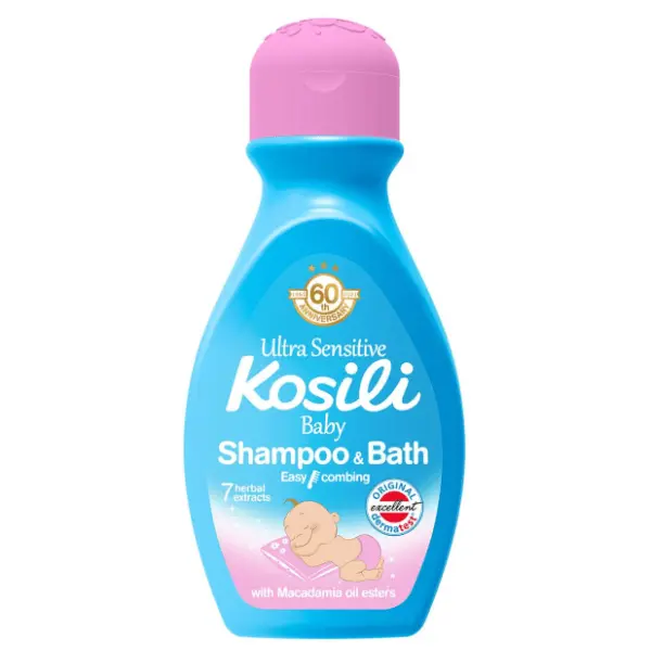 Kupka i šampon KOSILI Baby plava 200ml 0