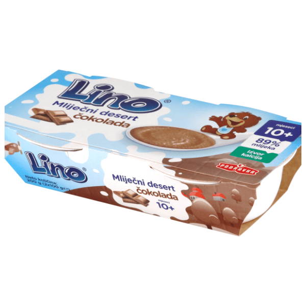 LINO mlečni desert čokolada 200g 0