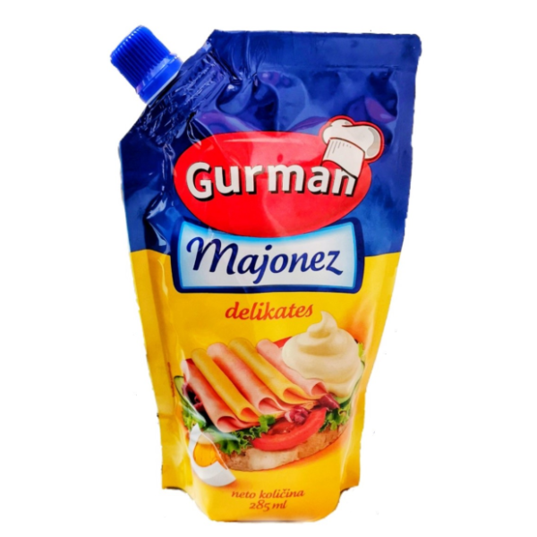 Majonez GURMAN delikates dojpak 285ml 0