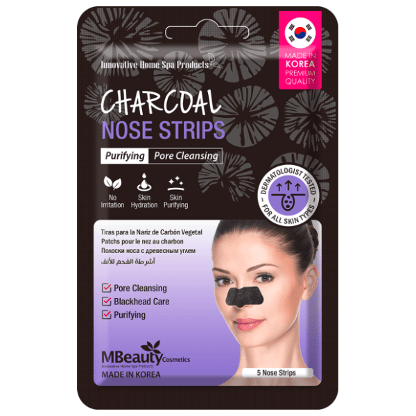 MBEAUTY trakice za nos crne detox 5kom 0