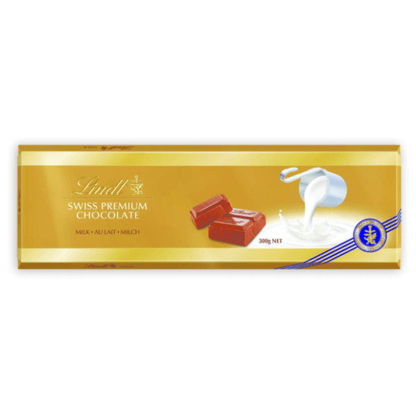 Mlečna čokolada LINDT premium milk 300g 0