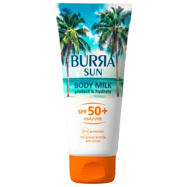 Mleko za sunčanje BURRA sun SPF50+ 200ml 0