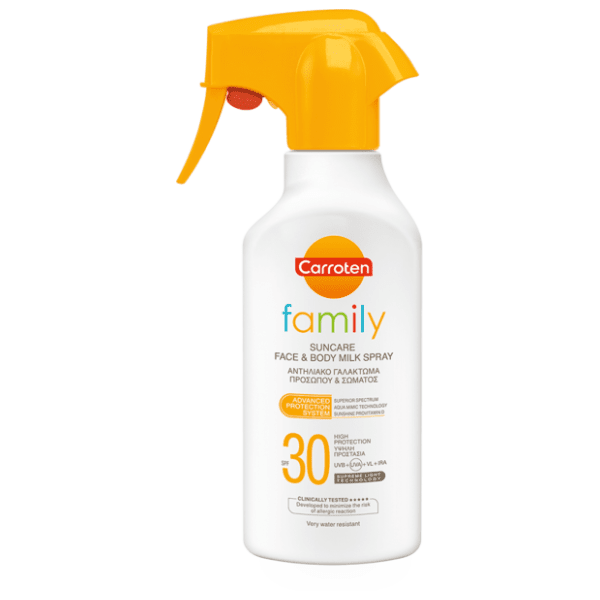 Mleko za sunčanje CARROTEN family triger SPF30 270ml 0