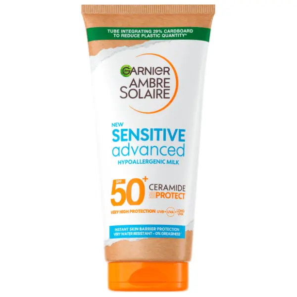 Mleko za sunčanje GARNIER Ambre solaire sensitive advanced SPF 50+ 200ml 0