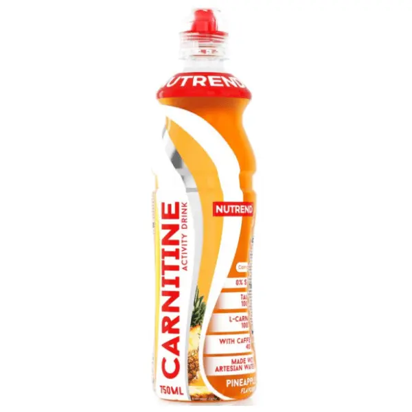 NUTREND Carnitine negazirana voda ananas 750ml 0