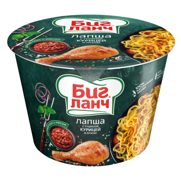 Nudle BIG LUNCH piletina 90g 0