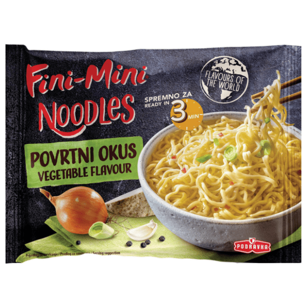 Nudle PODRAVKA povrtne fini-mini 75g 0