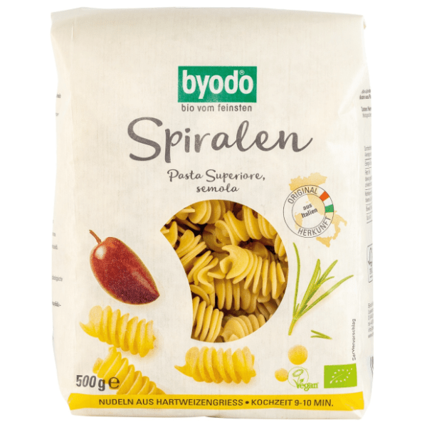 BYODO fusili organska testenina 500g 0