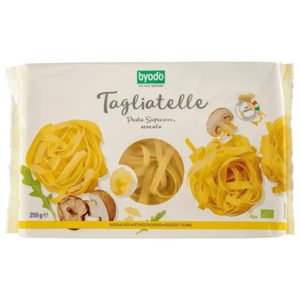 BYODO taljatele organska testenina 250g 0