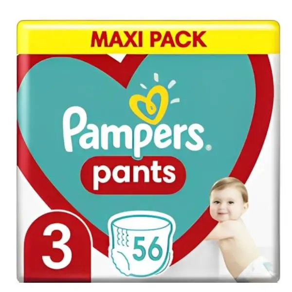 PAMPERS pelene pants 3 56kom 0