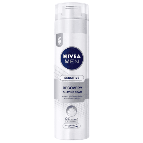 Pena za brijanje NIVEA sensitive recovery 200ml 0