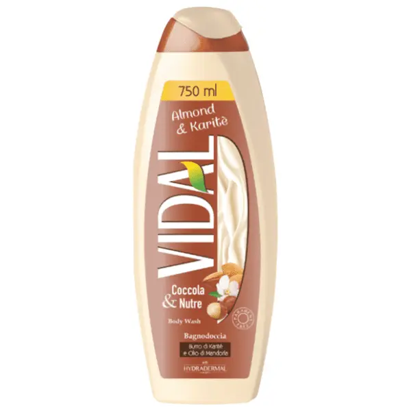 Pena za tuširanje VIDAL badem 750ml 0