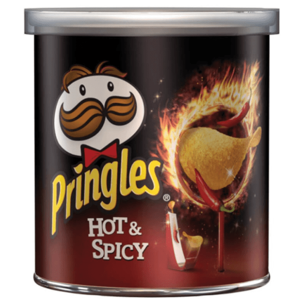 PRINGLES čips hot & spicy 40g 0