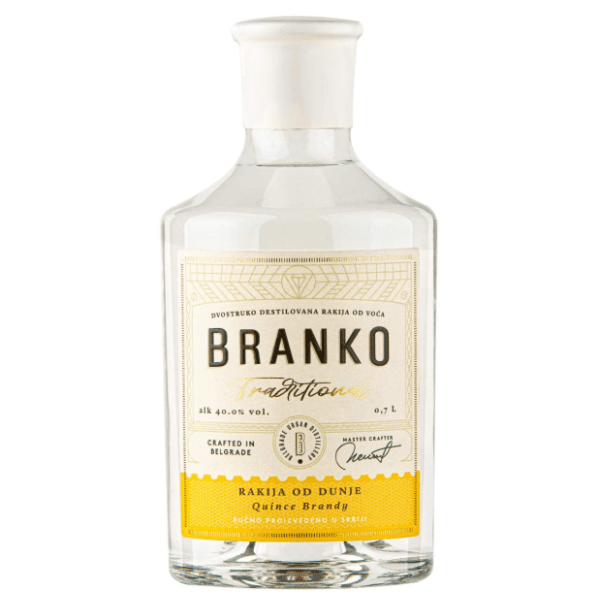 Rakija BRANKO traditional dunja 0,7l 0