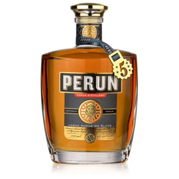 Rakija PERUN šljiva petica 0,7l 0