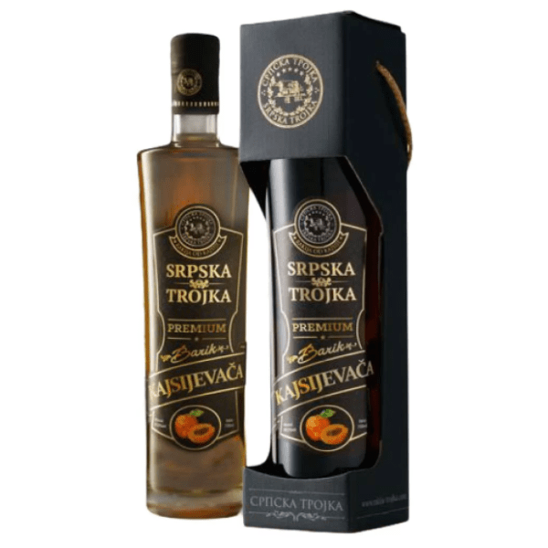 Rakija SRPSKA TROJKA kajsija barik 0,7l 0