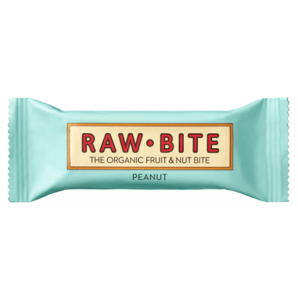 RAW BITE organska energetska čokoladica kikiriki 50g 0
