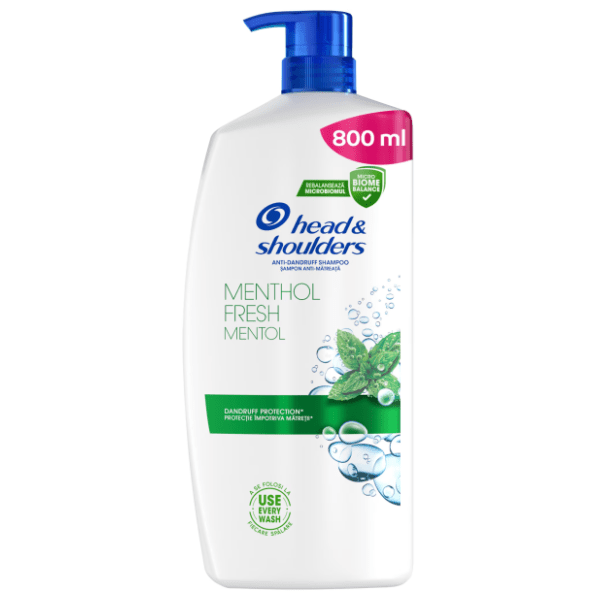 Šampon HEAD&SHOULDERS menthol fresh 800ml 0