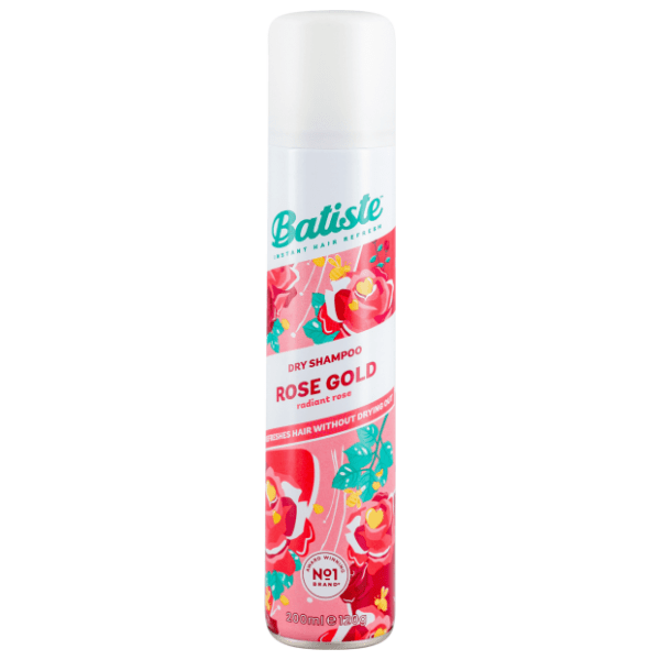 Šampon za suvo pranje kose BATISTE Rose gold 200ml 0