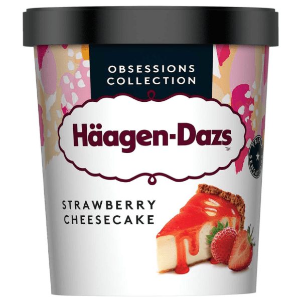 Sladoled HAAGEN DAZS strawberry cheesecake 460ml 0