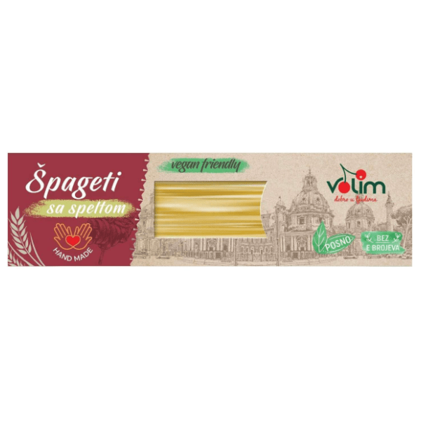 Špagete sa speltom VOLIM 350g 0