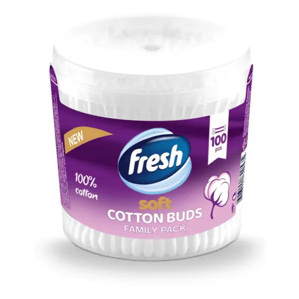 Štapići za uši FRESH cotton buds 100kom 0
