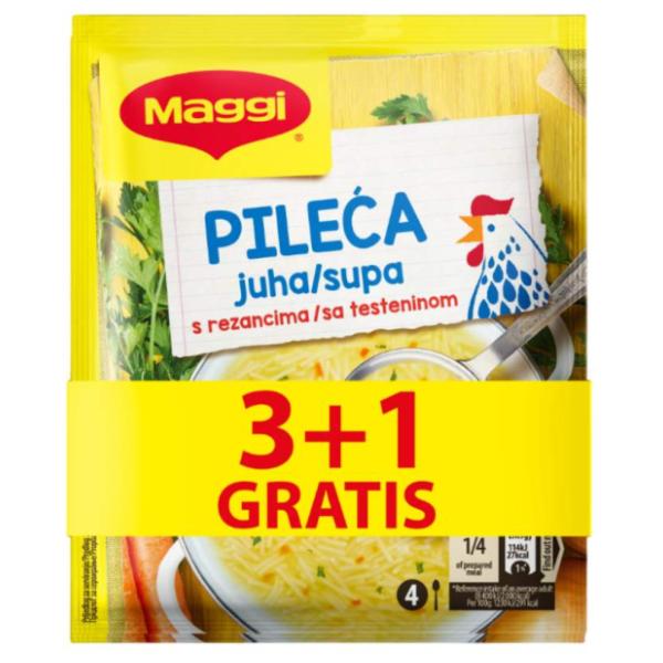 Supa MAGGI pileća 40g 3+1 gratis 0