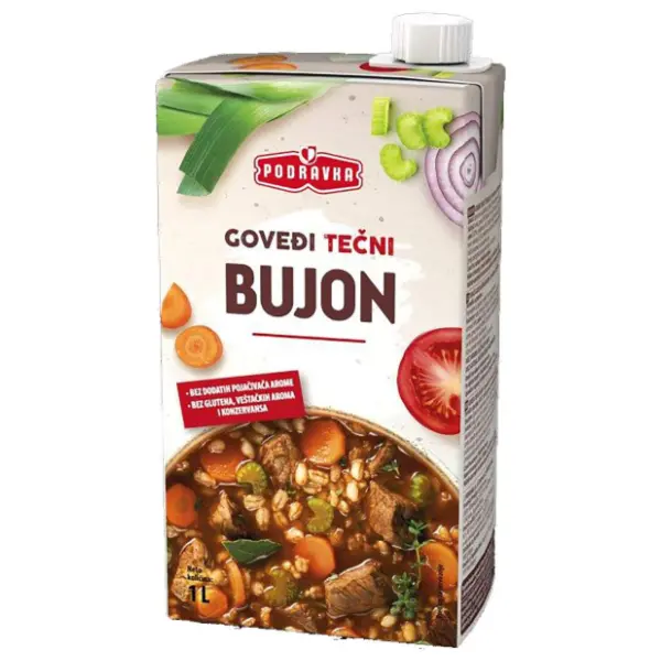 Tečni bujon PODRAVKA goveđi 1l 0