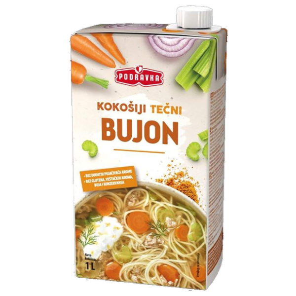 Tečni bujon PODRAVKA kokošiji 1l 0