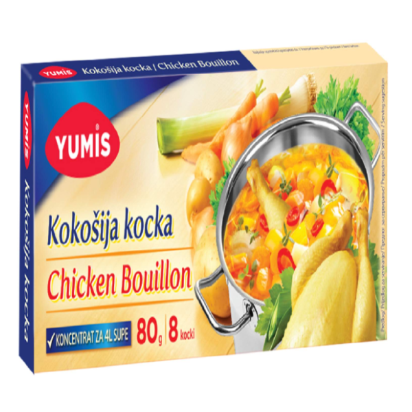 Kocka za supu YUMIS kokošija 80g 0