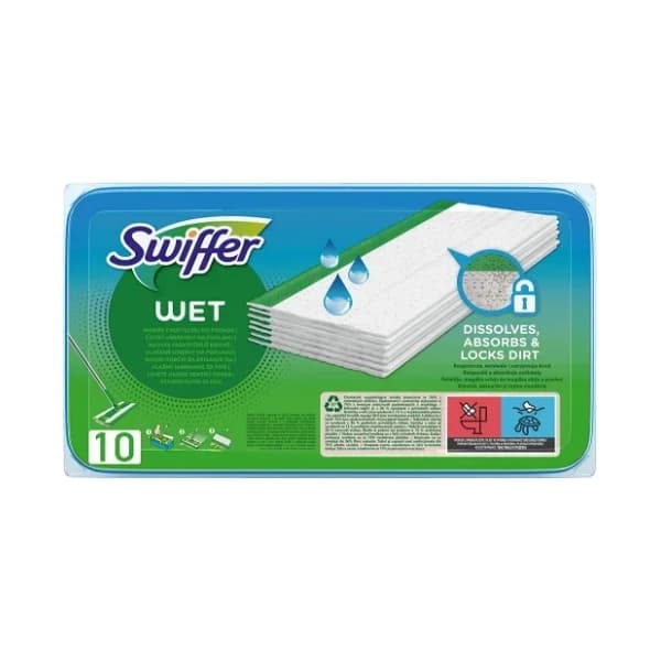 SWIFFER vlažne maramice za brisanje poda 10kom 0