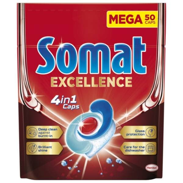 Tablete SOMAT Excellence 4in1 50kom 0