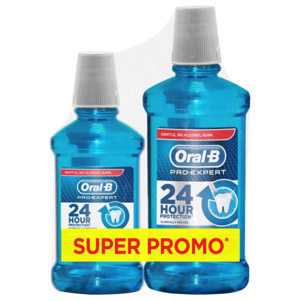 Tečnost za ispiranje usta ORAL B Pro expert 500ml+250ml gratis 0