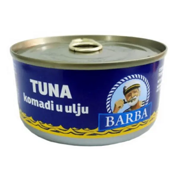 Tunjevina BARBA komadi u ulju 170g 0