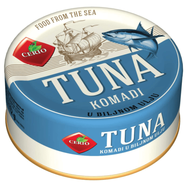 Tunjevina CERIO komadi u ulju 160g 0