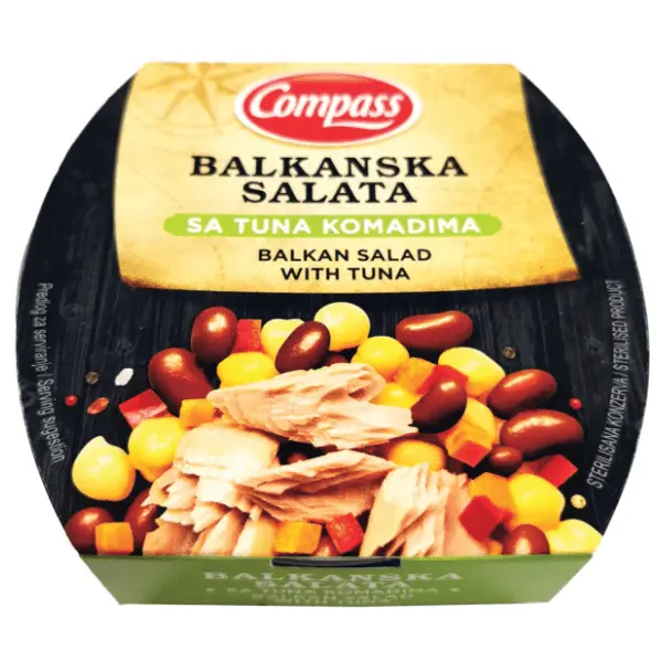 Tunjevina COMPASS balkanska salata 160g 0