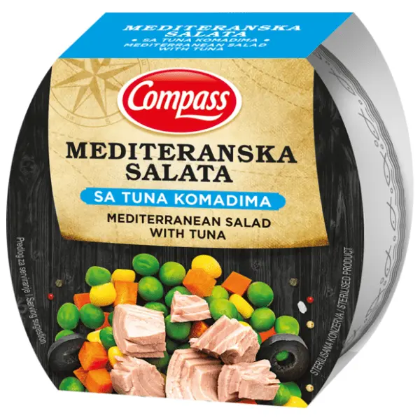 Tunjevina COMPASS mediteranska salata 160g 0