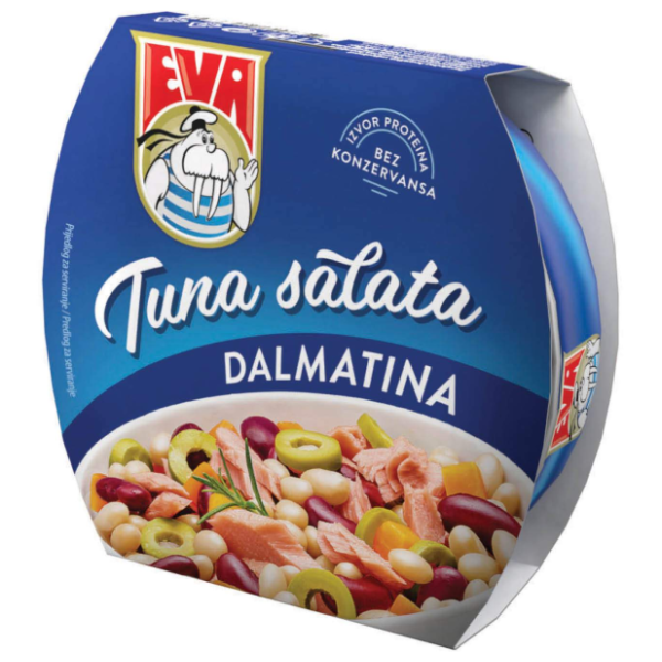 Tunjevina EVA salata Dalmatina 160g 0