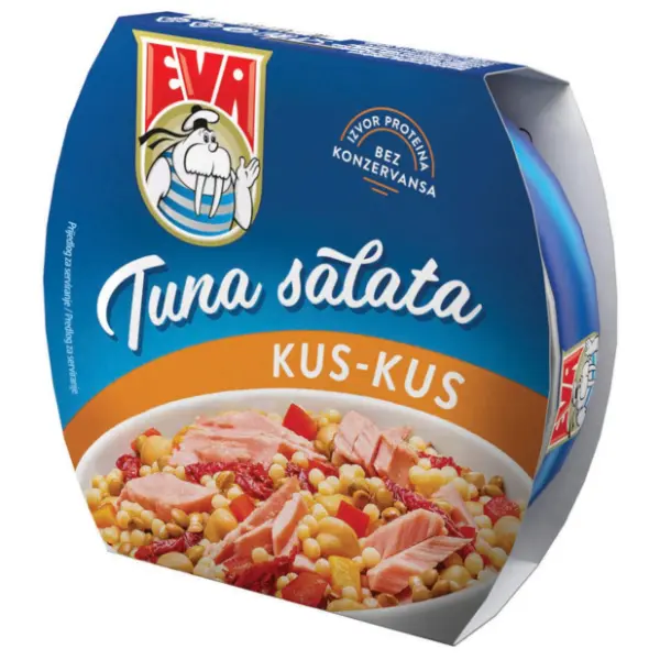 Tunjevina EVA salata kus-kus 160g 0