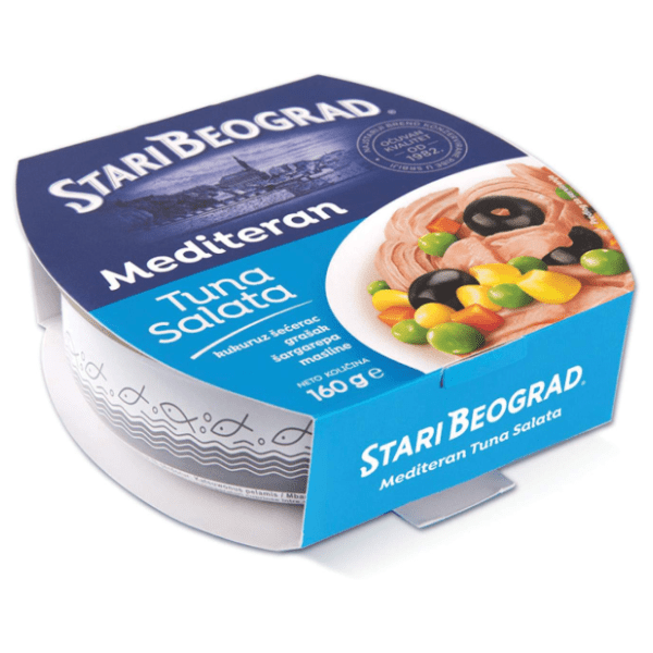 Tunjevina STARI BEOGRAD mediteranska salata 160g 0