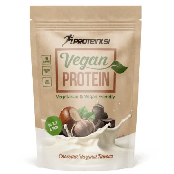 PROTEINI.SI vegan protein čokolada lešnik 500g 0