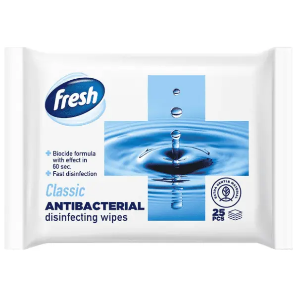 FRESH antibacterial vlažne maramice 25kom 0