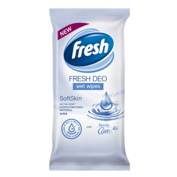 Vlažne maramice FRESH deo 15kom 0