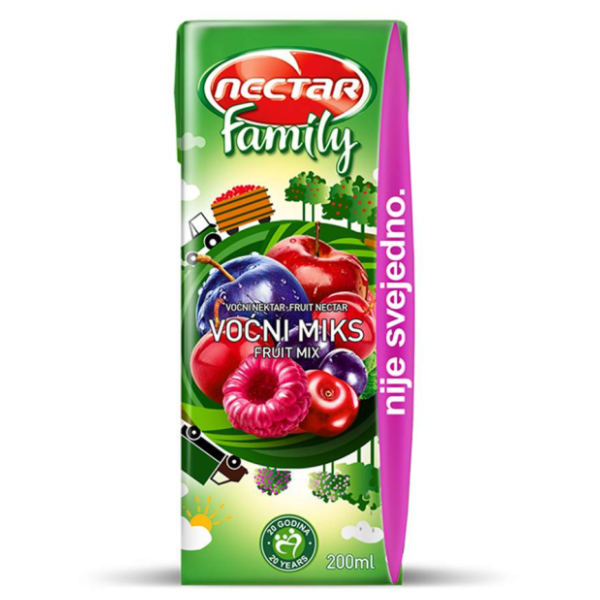 Voćni sok NECTAR Family miks 200ml 0
