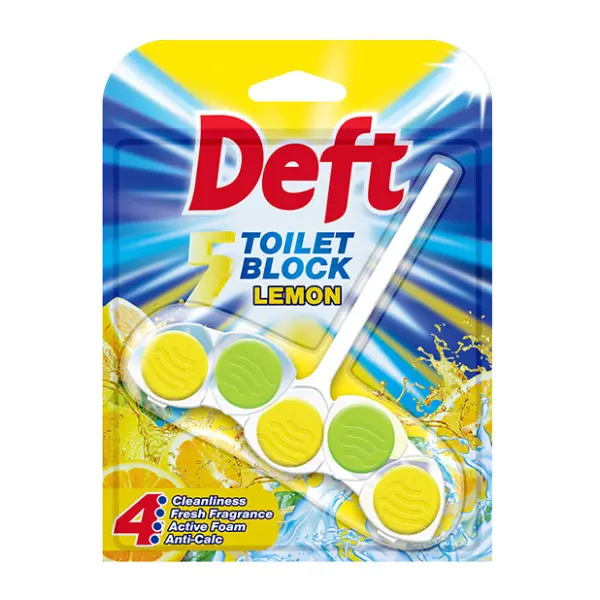 WC osveživač DEFT premium 5 lemon 50g 0