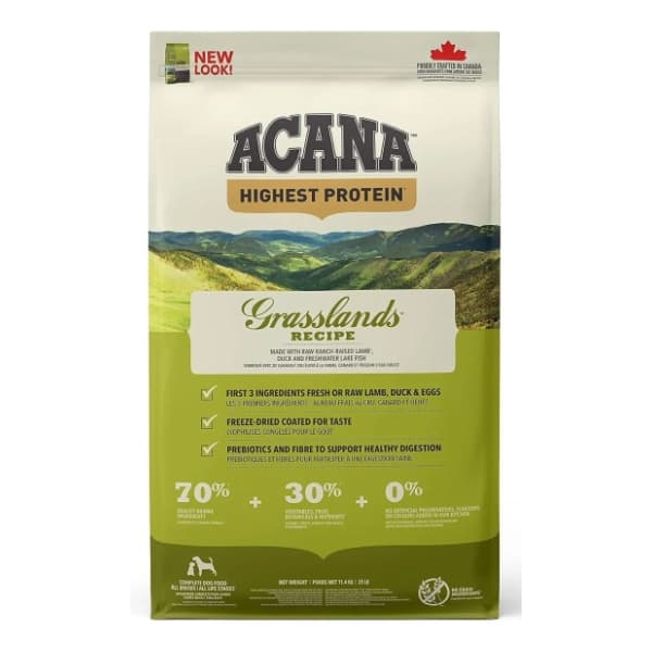 ACANA Grasslands hrana za pse pačetina 11,4kg 0