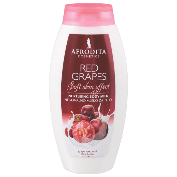 Mleko za telo AFRODITA Red grapes 250ml 0