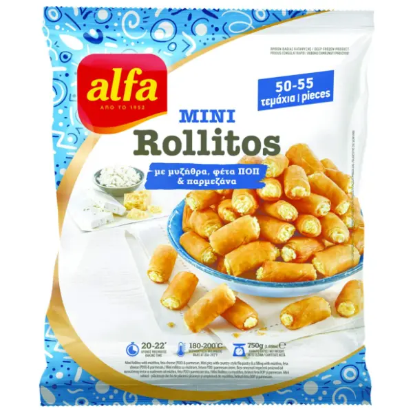 ALFA mini rollitos feta sir 750g 0